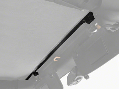 RedRock Extended Bikini Top with Header Panel; Black Diamond (11-18 Jeep Wrangler JK 4-Door)