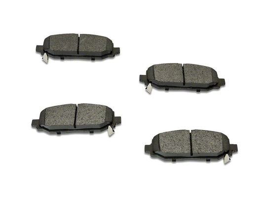 RedRock Solid Brake Rotor and Pad Kit; Rear (18-25 Jeep Wrangler JL)