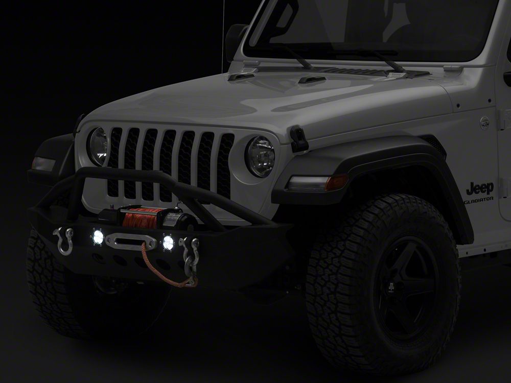 RedRock Approach Front Bumper with LED Lights (20-25 Jeep Gladiator JT)