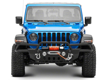 RedRock Crawler-Max Full Width Winch Front Bumper (20-25 Jeep Gladiator JT)