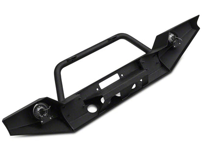 RedRock Full Width Winch Front Bumper with Halogen Fog Lights (20-25 Jeep Gladiator JT)