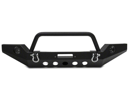 RedRock Full Width Winch Front Bumper with Halogen Fog Lights (20-25 Jeep Gladiator JT)