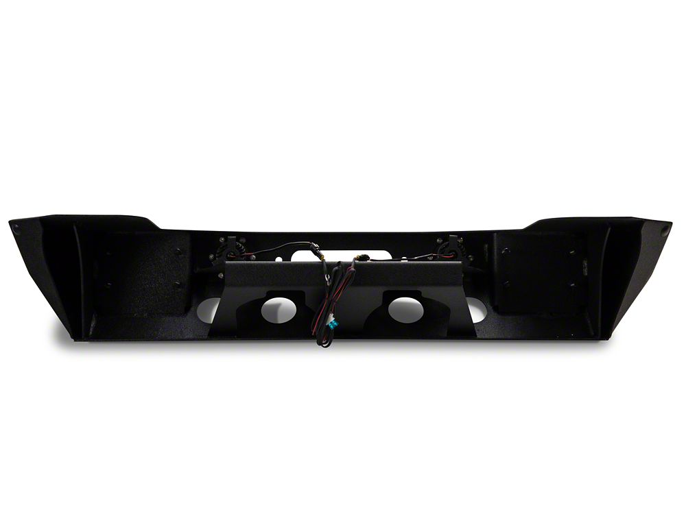 RedRock Stubby Winch Front Bumper with LED Fog Lights (20-25 Jeep Gladiator JT)