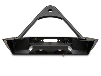 RedRock Stubby Winch Front Bumper with LED Lights and Stinger Bar (20-25 Jeep Gladiator JT)