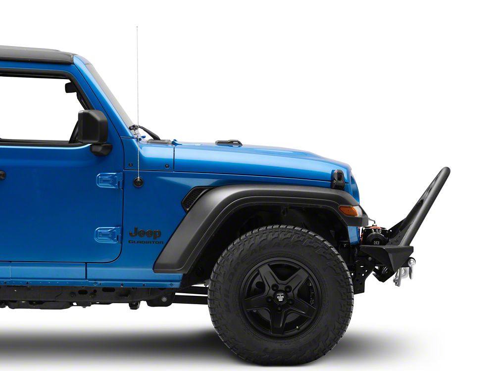 RedRock Stubby Winch Front Bumper with Stinger Bar (20-25 Jeep Gladiator JT)