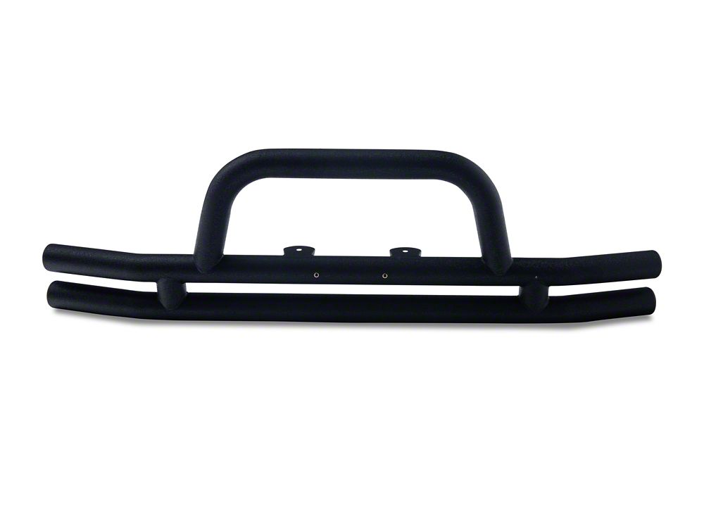 RedRock Tubular Front Bumper; Textured Black (20-25 Jeep Gladiator JT)