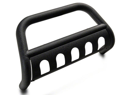 RedRock 3-Inch Bull Bar with Skid Plate; Textured Black (20-25 Jeep Gladiator JT, Excluding Mojave)