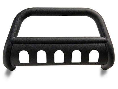 RedRock 3-Inch Bull Bar with Skid Plate; Textured Black (20-25 Jeep Gladiator JT, Excluding Mojave)