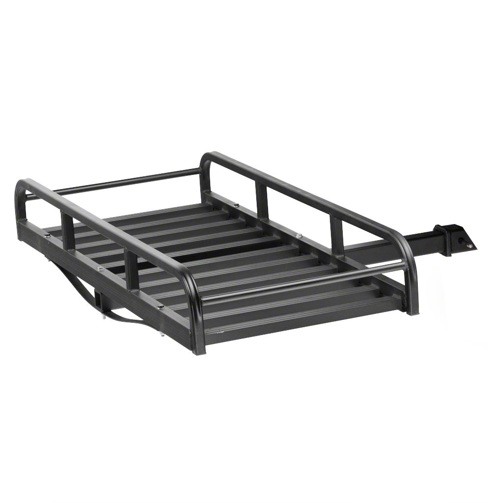 RedRock Hitch Mounted Cargo Rack; 7-Inch XL (20-25 Jeep Gladiator JT)