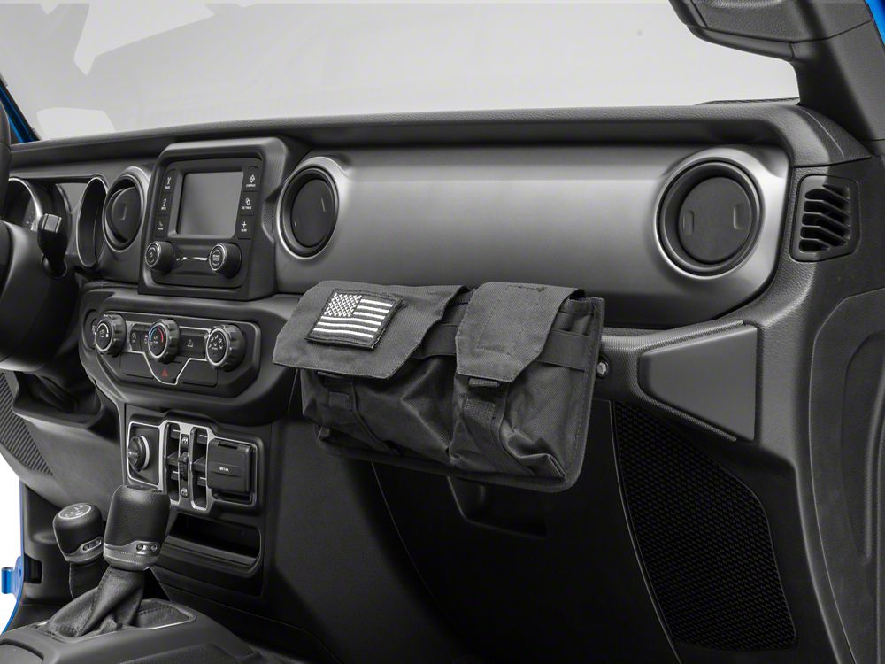 RedRock Passenger Storage Bag with Flag Logo (20-25 Jeep Gladiator JT)