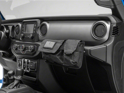 RedRock Passenger Storage Bag with Flag Logo (20-25 Jeep Gladiator JT)