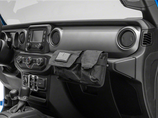 RedRock Passenger Storage Bag with Flag Logo (20-25 Jeep Gladiator JT)