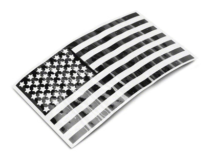 RedRock 6-Inch Old Glory Vinyl Decals (Universal; Some Adaptation May Be Required)