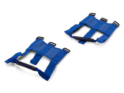 RedRock Roll Bar Grab Handles; Blue (Universal; Some Adaptation May Be Required)