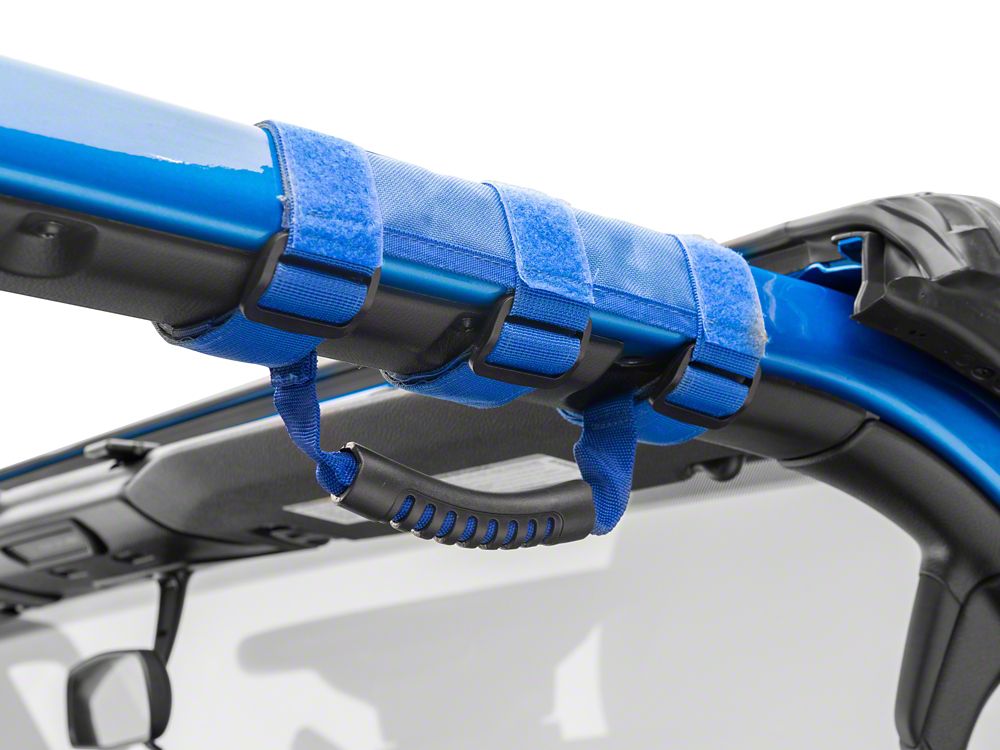 RedRock Roll Bar Grab Handles; Blue (Universal; Some Adaptation May Be Required)