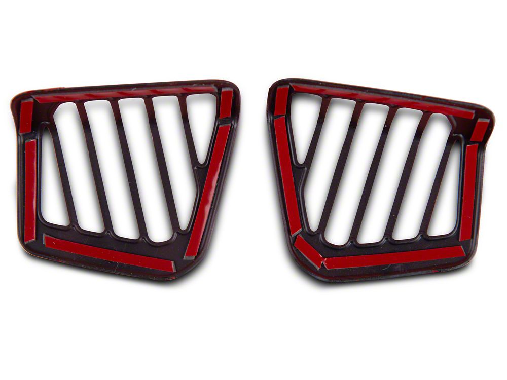 RedRock Air Vent Trim; Red (20-25 Jeep Gladiator JT)