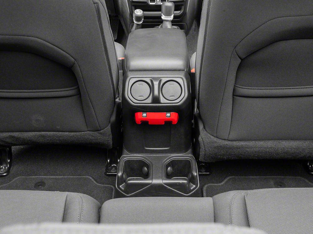 RedRock Switch Panel Trim; Red (20-25 Jeep Gladiator JT)