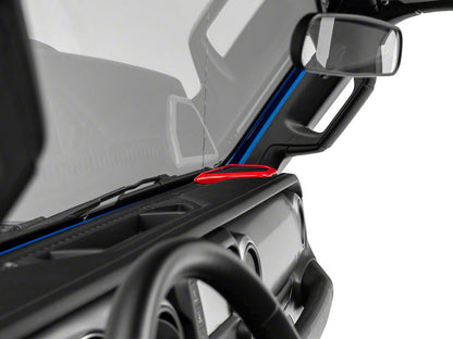 RedRock Pillar and Roof Speaker Trim; Red (20-23 Jeep Gladiator JT)