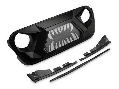 RedRock Open Wide Grille with LED DRL (20-25 Jeep Gladiator JT w/o TrailCam)