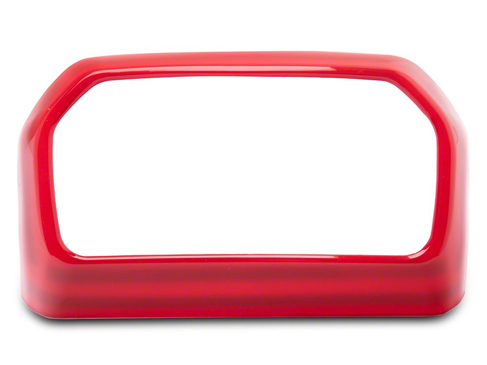 RedRock Rear Vent Outlet Trim; Red (20-25 Jeep Gladiator JT)