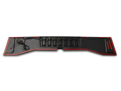 RedRock Tailgate Trim Panel with LED Lighting (20-25 Jeep Gladiator JT)