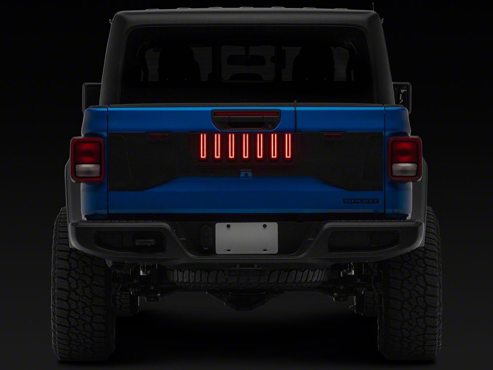 RedRock Tailgate Trim Panel with LED Lighting (20-25 Jeep Gladiator JT)