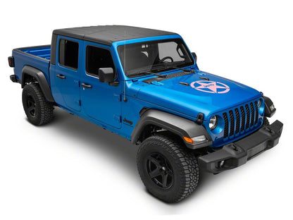 Jeep Licensed by RedRock Jeep Star Accent Decal; Pink (20-25 Jeep Gladiator JT)