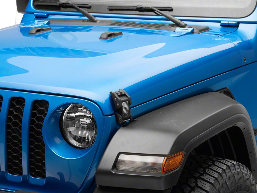 RedRock V2 Old Glory Billet Hood Catch Kit (20-25 Jeep Gladiator JT)