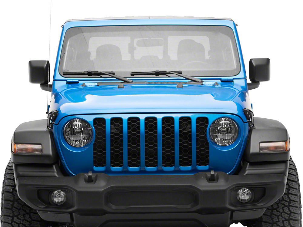 RedRock V2 Old Glory Billet Hood Catch Kit (20-25 Jeep Gladiator JT)