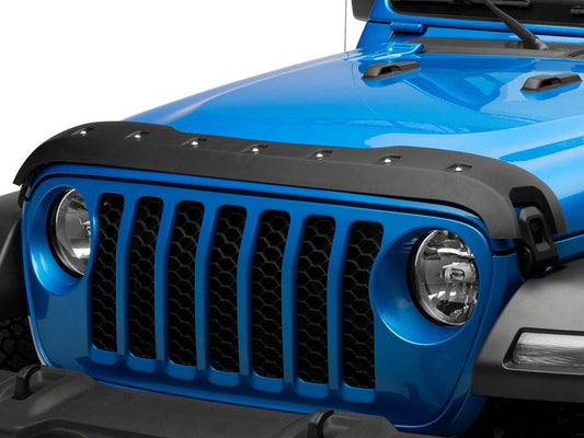 RedRock Hood Protector; Black (20-25 Jeep Gladiator JT, Excluding Mojave)