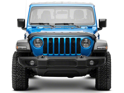 RedRock Hood Protector; Black (20-25 Jeep Gladiator JT, Excluding Mojave)