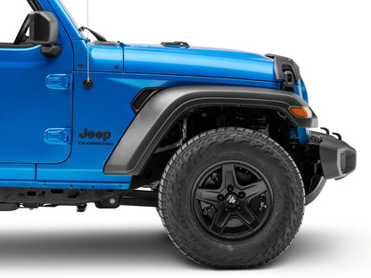 RedRock Hood Protector; Black (20-25 Jeep Gladiator JT, Excluding Mojave)