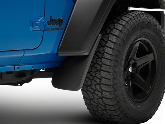 RedRock Molded Mud Guards; Front and Rear (20-25 Jeep Gladiator JT Sport S)
