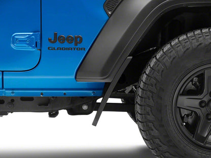 RedRock Molded Mud Guards; Front and Rear (20-25 Jeep Gladiator JT Sport S)