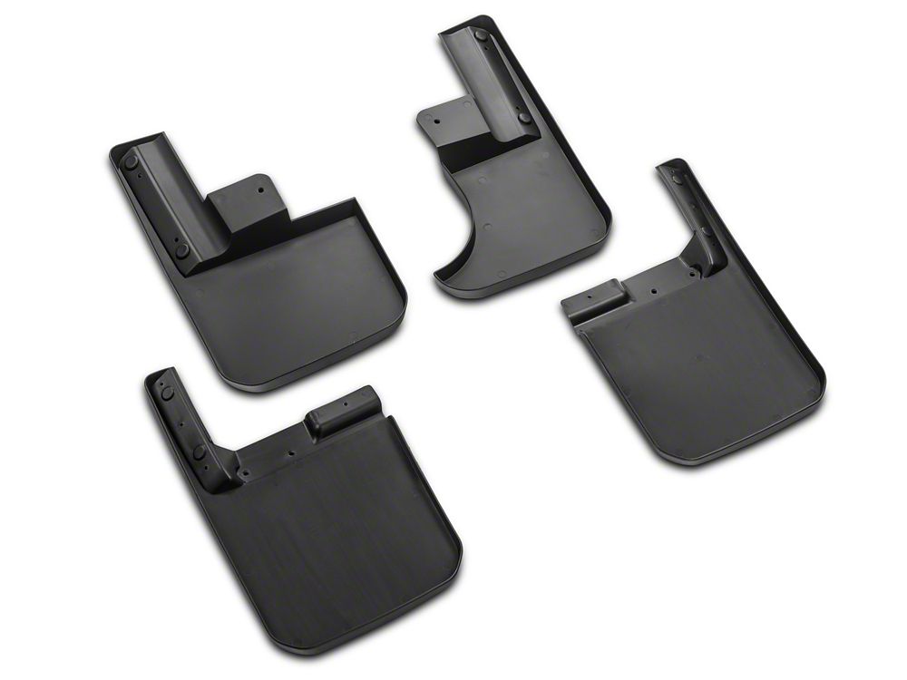 RedRock Molded Mud Guards; Front and Rear (20-25 Jeep Gladiator JT Sport S)