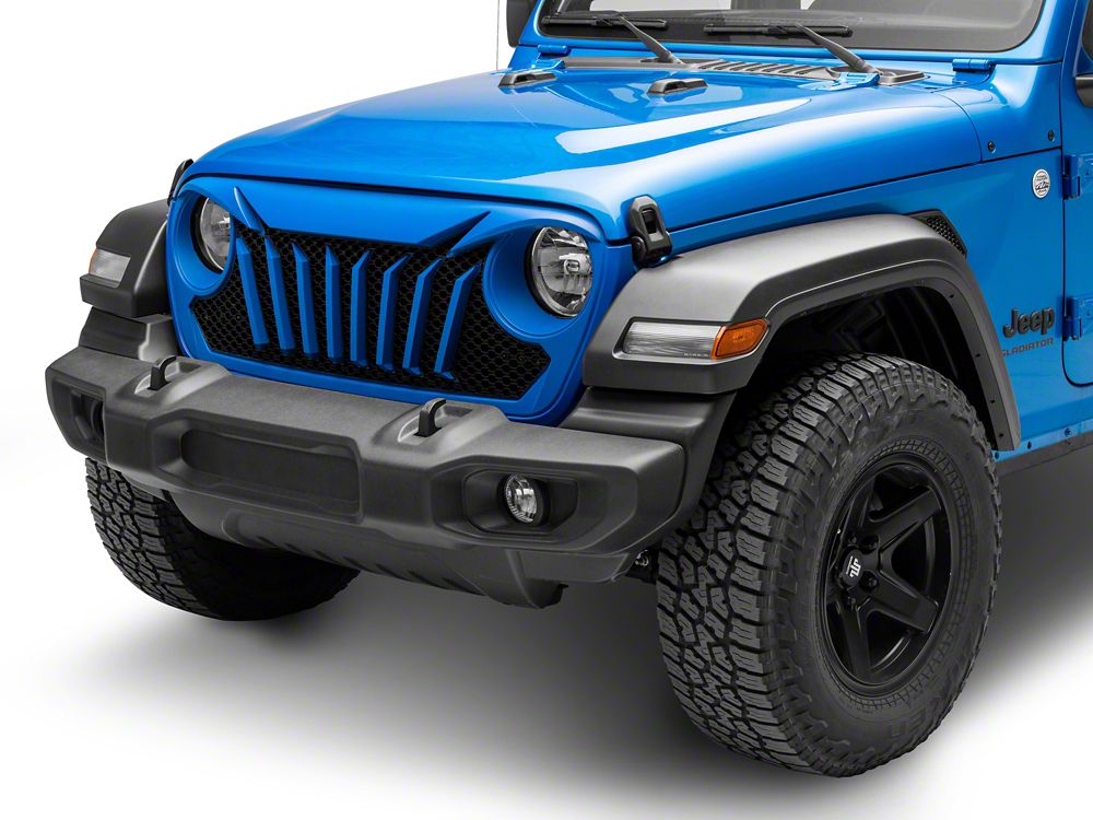 RedRock Titus Grille; Unpainted (20-25 Jeep Gladiator JT w/o TrailCam)