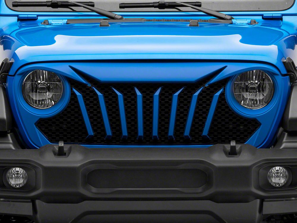 RedRock Titus Grille; Unpainted (20-25 Jeep Gladiator JT w/o TrailCam)