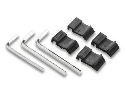 RedRock Hood Latches; Red (20-25 Jeep Gladiator JT)