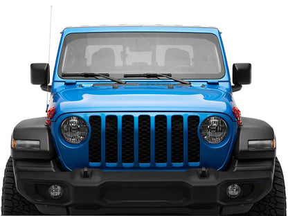 RedRock Hood Latches; Red (20-25 Jeep Gladiator JT)