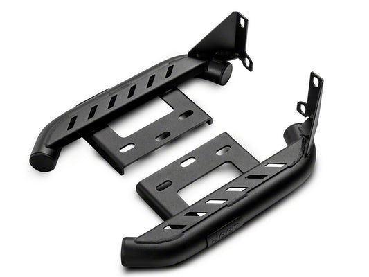 Jeep Licensed by RedRock Bed Side Rock Rails with Jeep Logo (20-25 Jeep Gladiator JT)