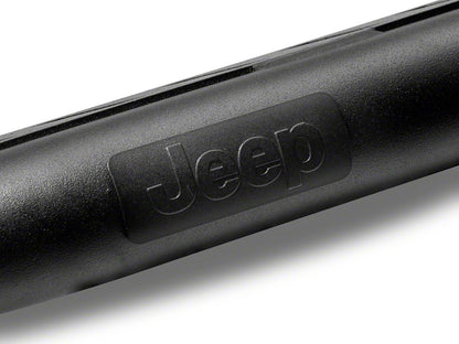 Jeep Licensed by RedRock Bed Side Rock Rails with Jeep Logo (20-25 Jeep Gladiator JT)