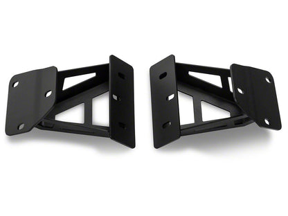 Jeep Licensed by RedRock Bed Side Rock Rails with Jeep Logo (20-25 Jeep Gladiator JT)
