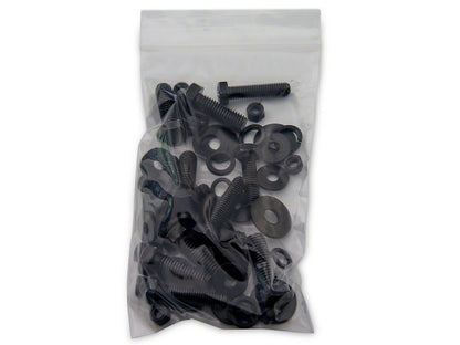 Jeep Licensed by RedRock Enhanced Rubi Rails with Jeep Logo; Textured Black (20-25 Jeep Gladiator JT)