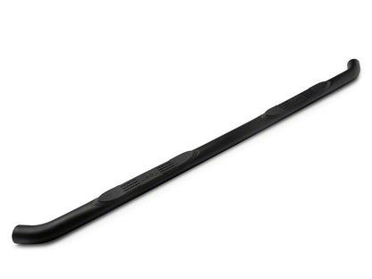 Jeep Licensed by RedRock 3-Inch Round Side Step Bars with Jeep Logo; Textured Black (20-25 Jeep Gladiator JT)