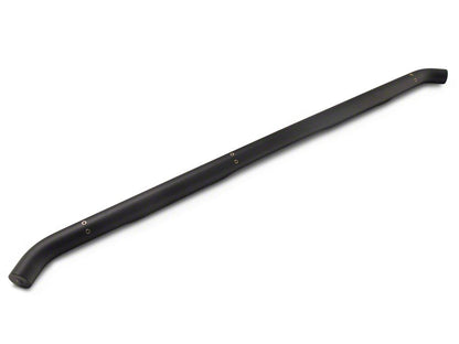 Jeep Licensed by RedRock 3-Inch Round Side Step Bars with Jeep Logo; Textured Black (20-25 Jeep Gladiator JT)