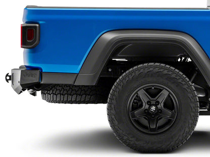 Jeep Licensed by RedRock HD Rear Bumper with Jeep Logo (20-25 Jeep Gladiator JT)