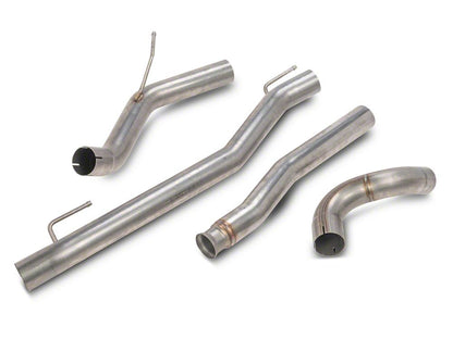 RedRock Single Exhaust System with Polished Tip; Side Exit (20-25 3.6L Jeep Gladiator JT)