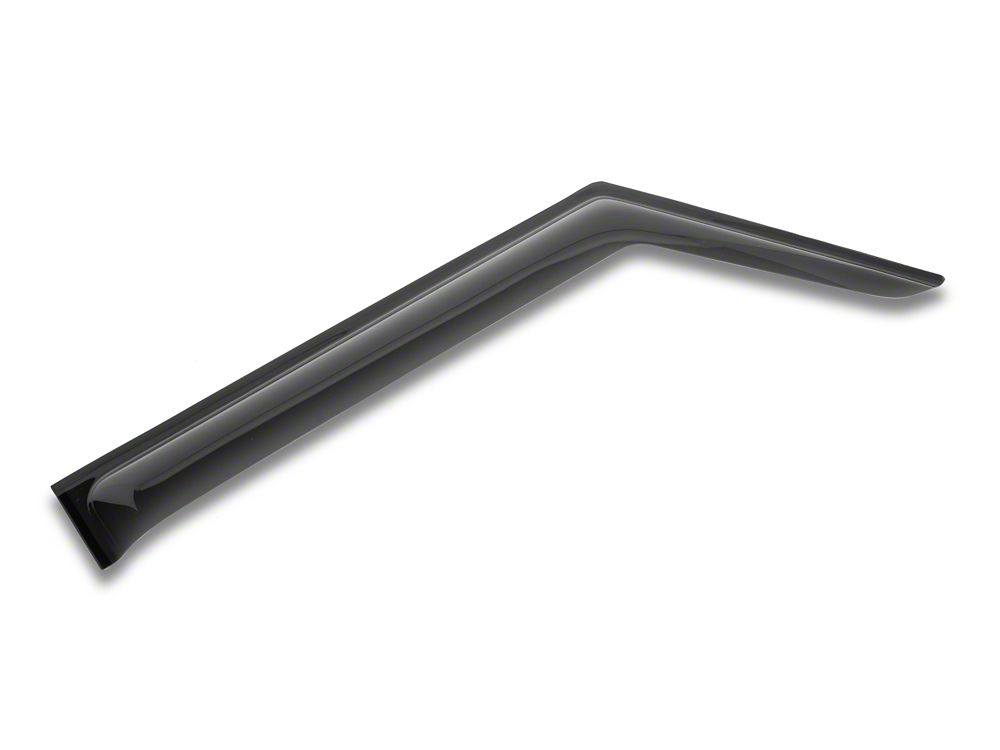 RedRock Tape-On Window Deflectors; Front and Rear; Smoked (20-25 Jeep Gladiator JT)
