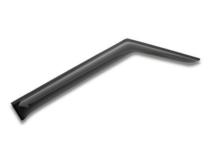 RedRock Tape-On Window Deflectors; Front and Rear; Smoked (20-25 Jeep Gladiator JT)