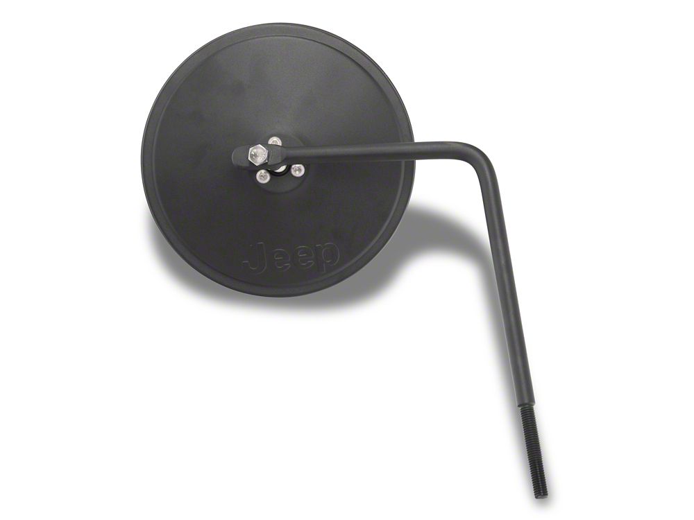 Jeep Licensed by RedRock Round Adventure Mirrors with Molded Jeep Logo (20-25 Jeep Gladiator JT)